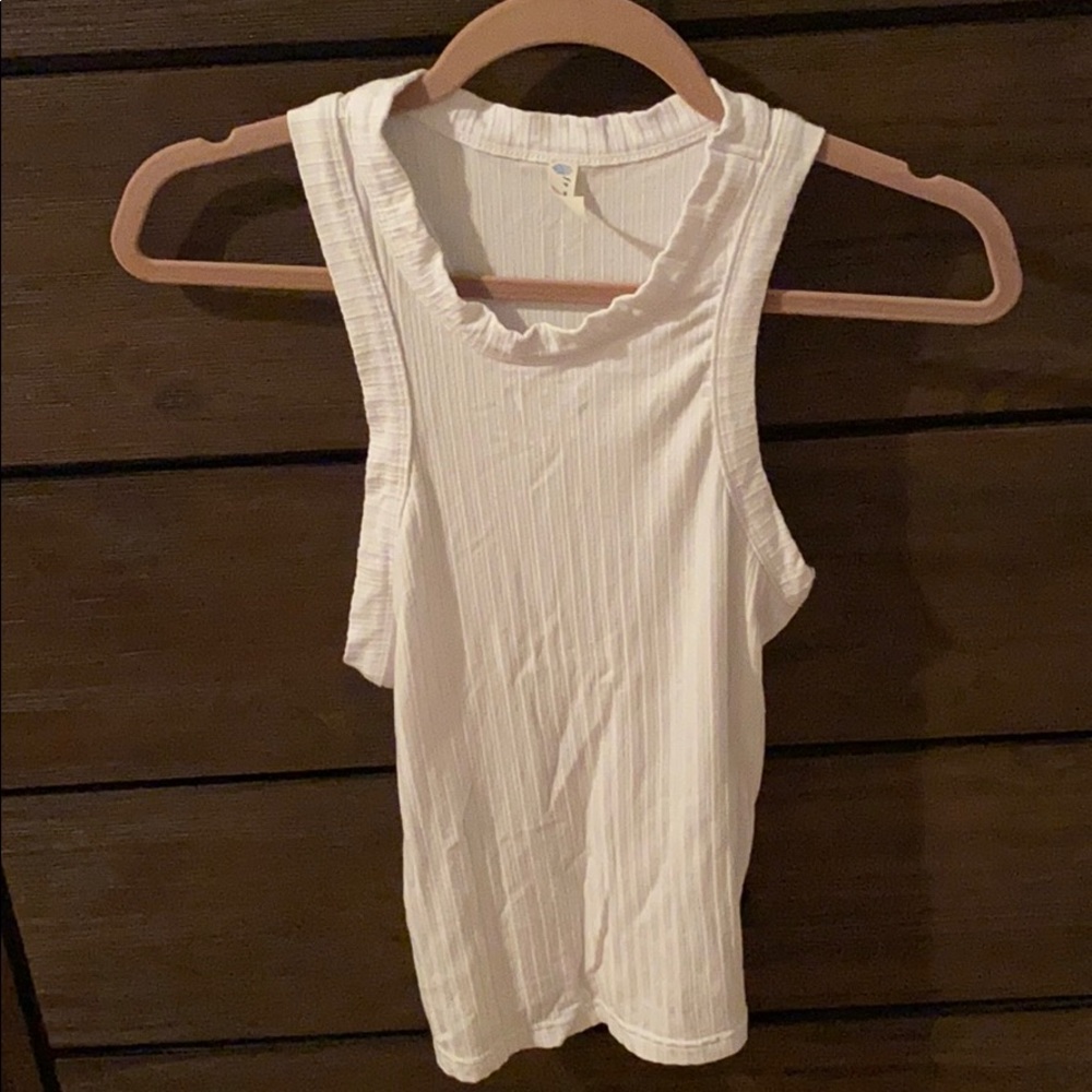 Free People Movement razor back tank top